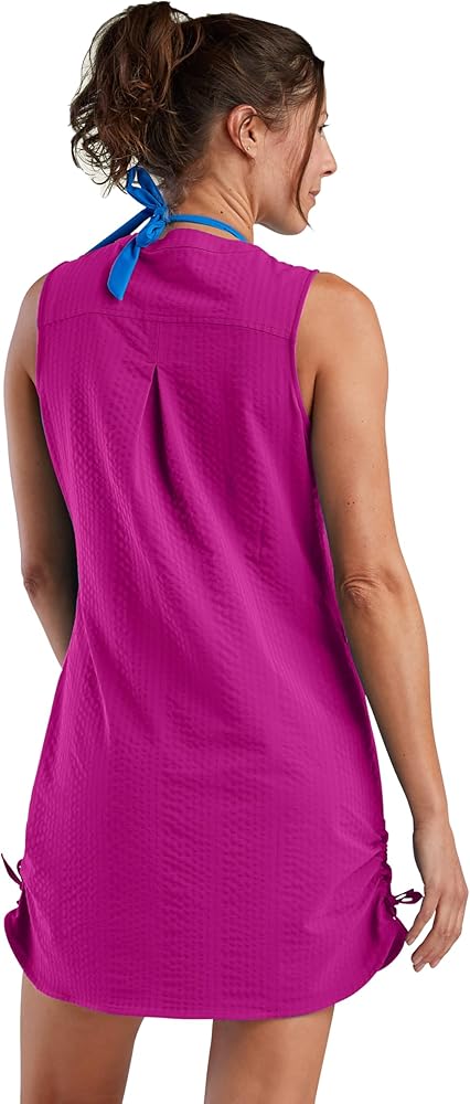Title Nine Speed Racer Tunic Dress Anemone XS at Amazon Women's